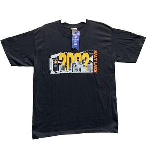 Vintage Old Stock Salt Lake 2002 Olypmics T-Shirt Large Winter‎ Sport Y2k Hiking